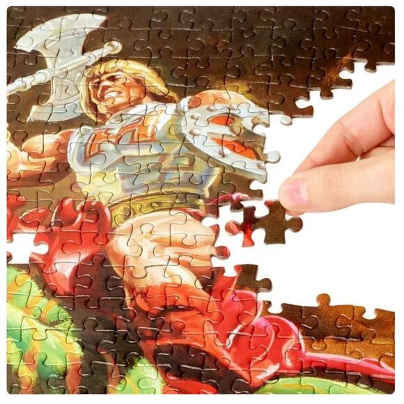 NEW Masters of the Universe Jigsaw Puzzle 500 Pieces Poster He-Man Heman Battle - Picture 4 of 8